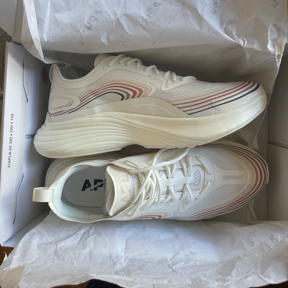 New APL’s - Streamline Ivory / Warm Silk / Multi | Size 8.5 Men’s // 10 Woman’s - Picture 2 of 2